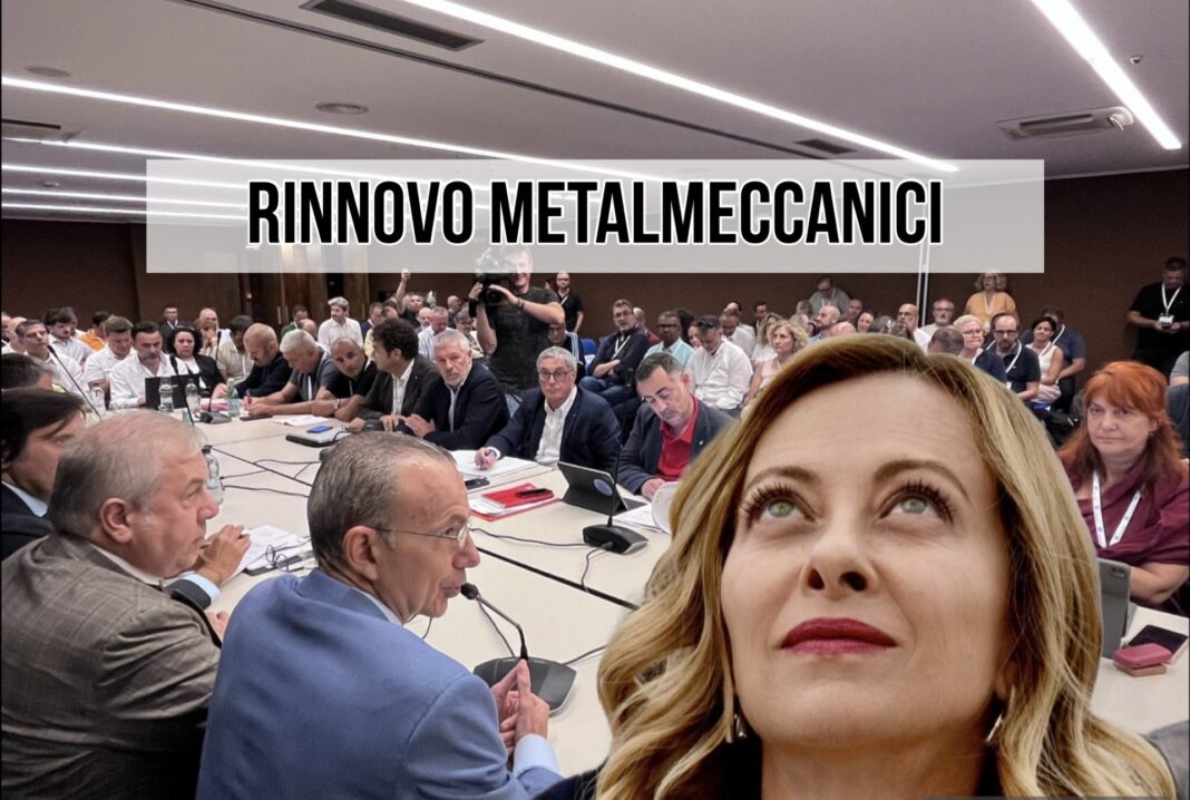 Contratto Metalmeccanici, Riparte la Trattativa e i Lavoratori scoprono la “novità Meloni”