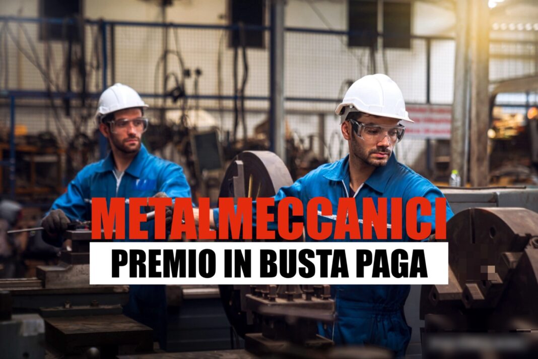 Metalmeccanici impianti industriali, Premio da 2.000 euro in arrivo. Siglato l’Accordo
