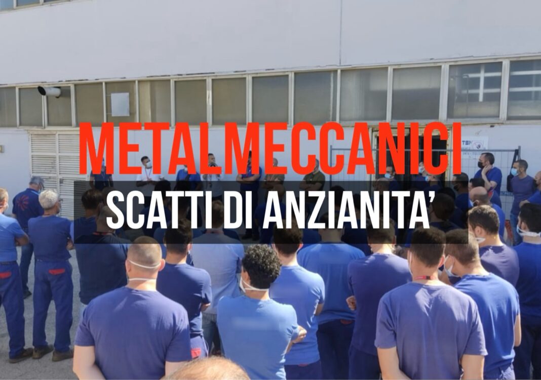 Contratto Metalmeccanici, la Soppressione degli Scatti di Anzianità è una Proposta da Ritirare