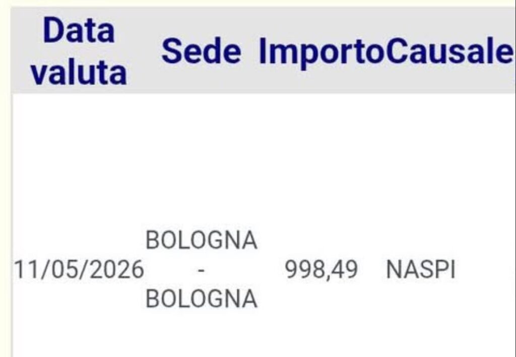 naspi maggio